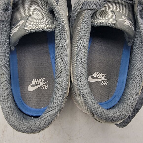 Nike SB Check Solarsoft Mens 13 Gray Skateboard Shoes Athletic Casual 843896-003 - Picture 5 of 15